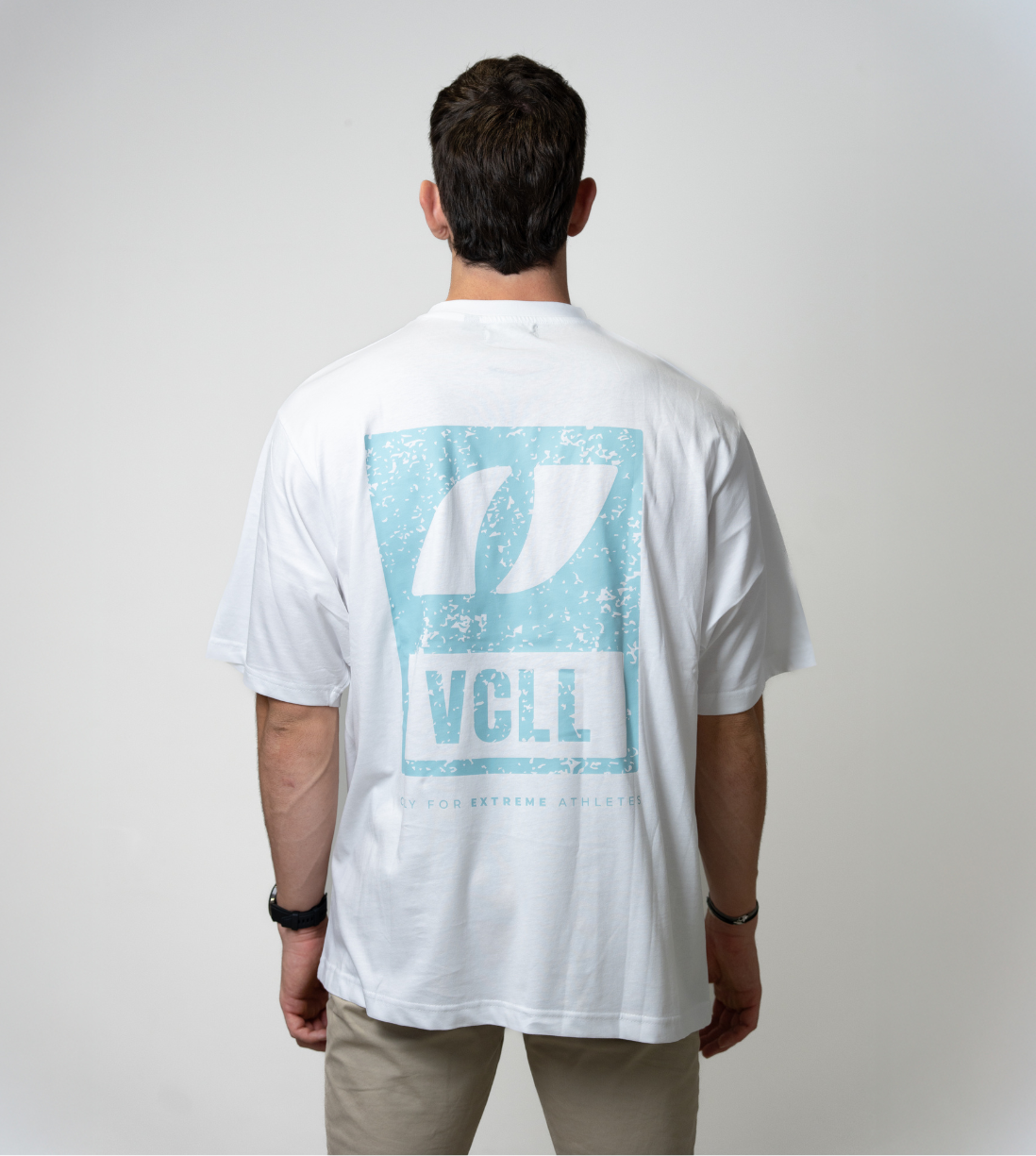 Camiseta Vercello Keels Blanca Oversize