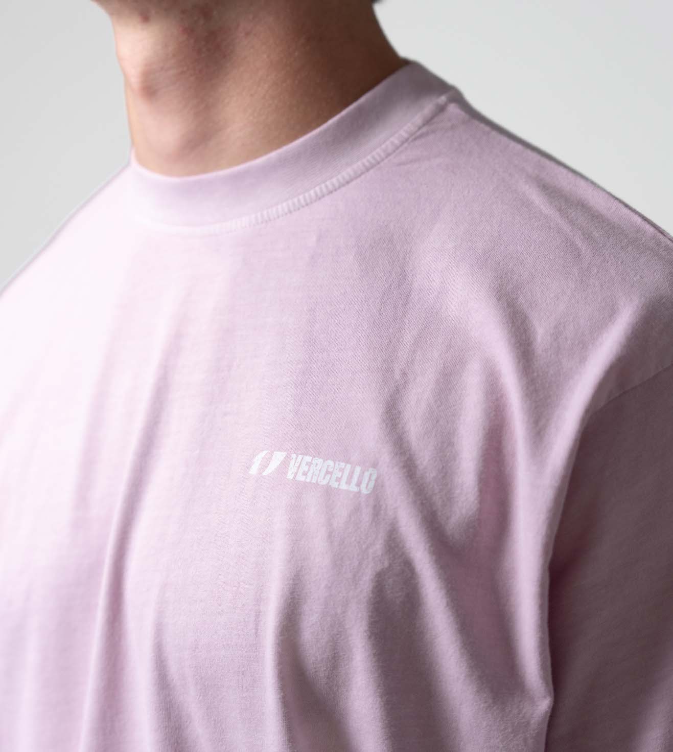 Camiseta Vercello Keels Rosa Oversize