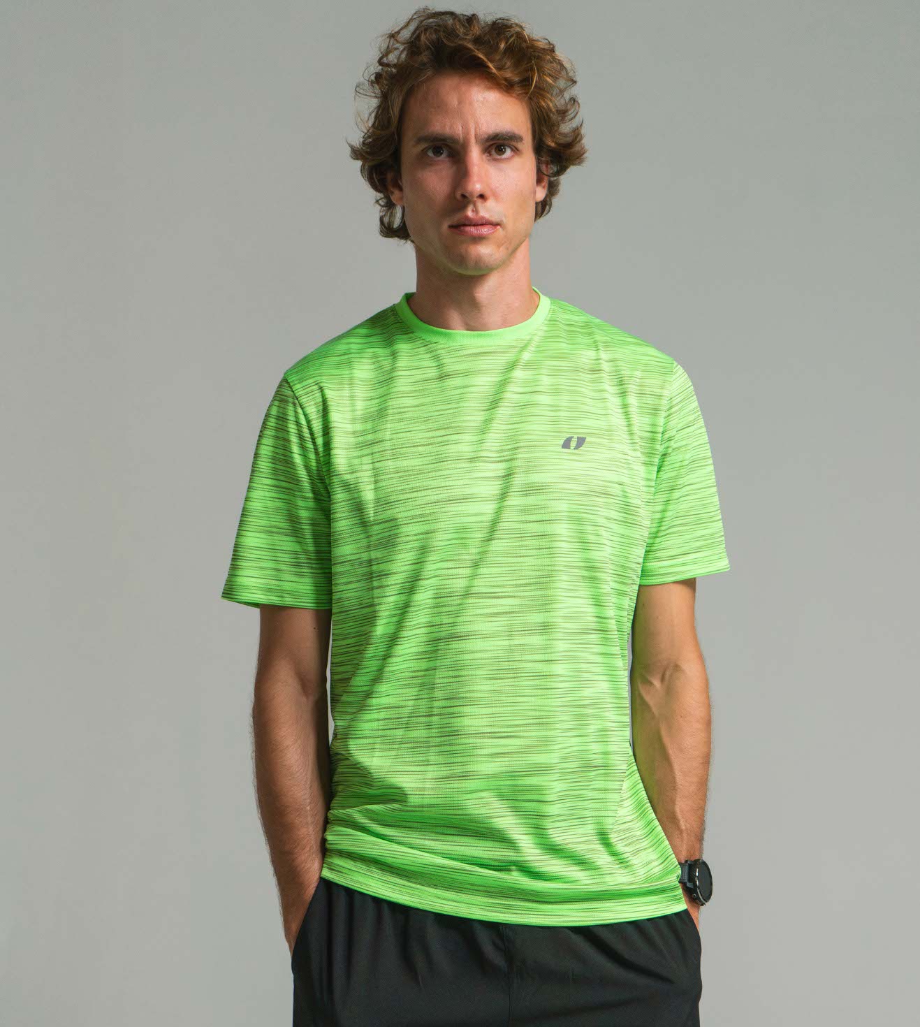Camiseta Endurance Verde Fluor