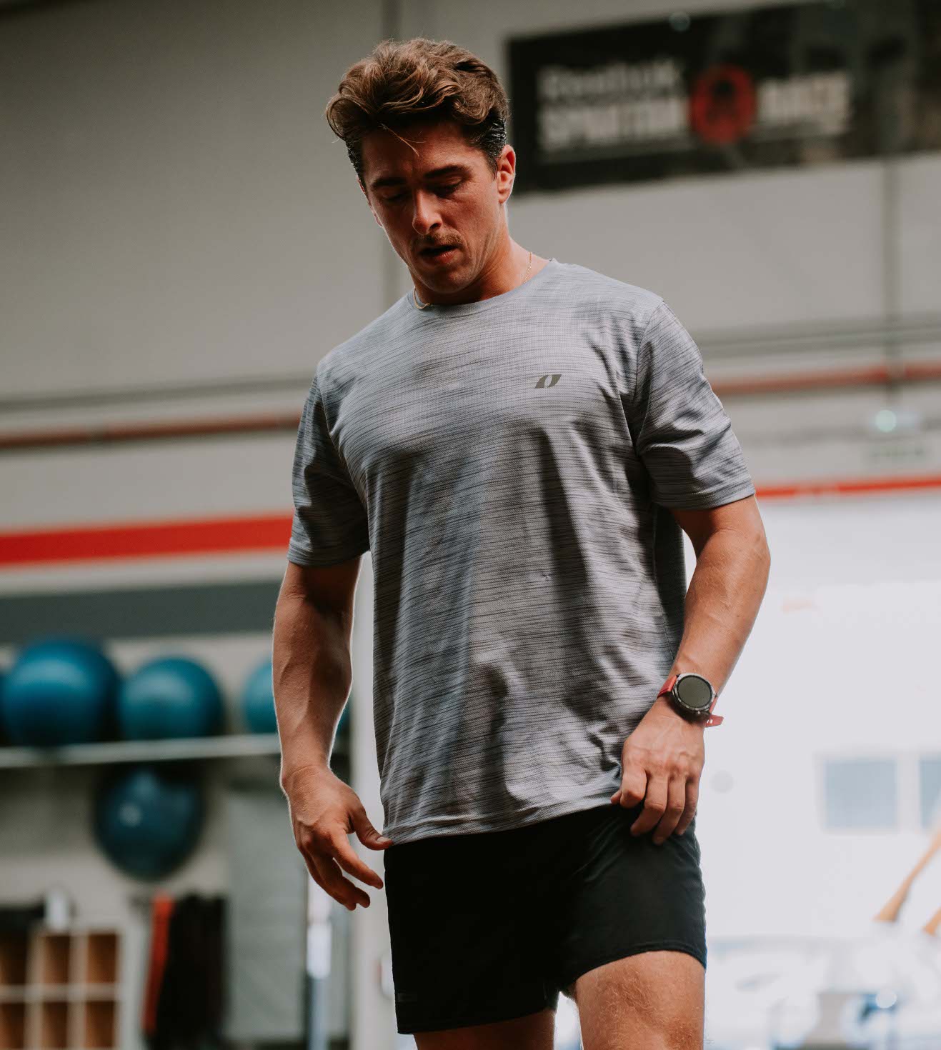 Camiseta Endurance Gris Hielo