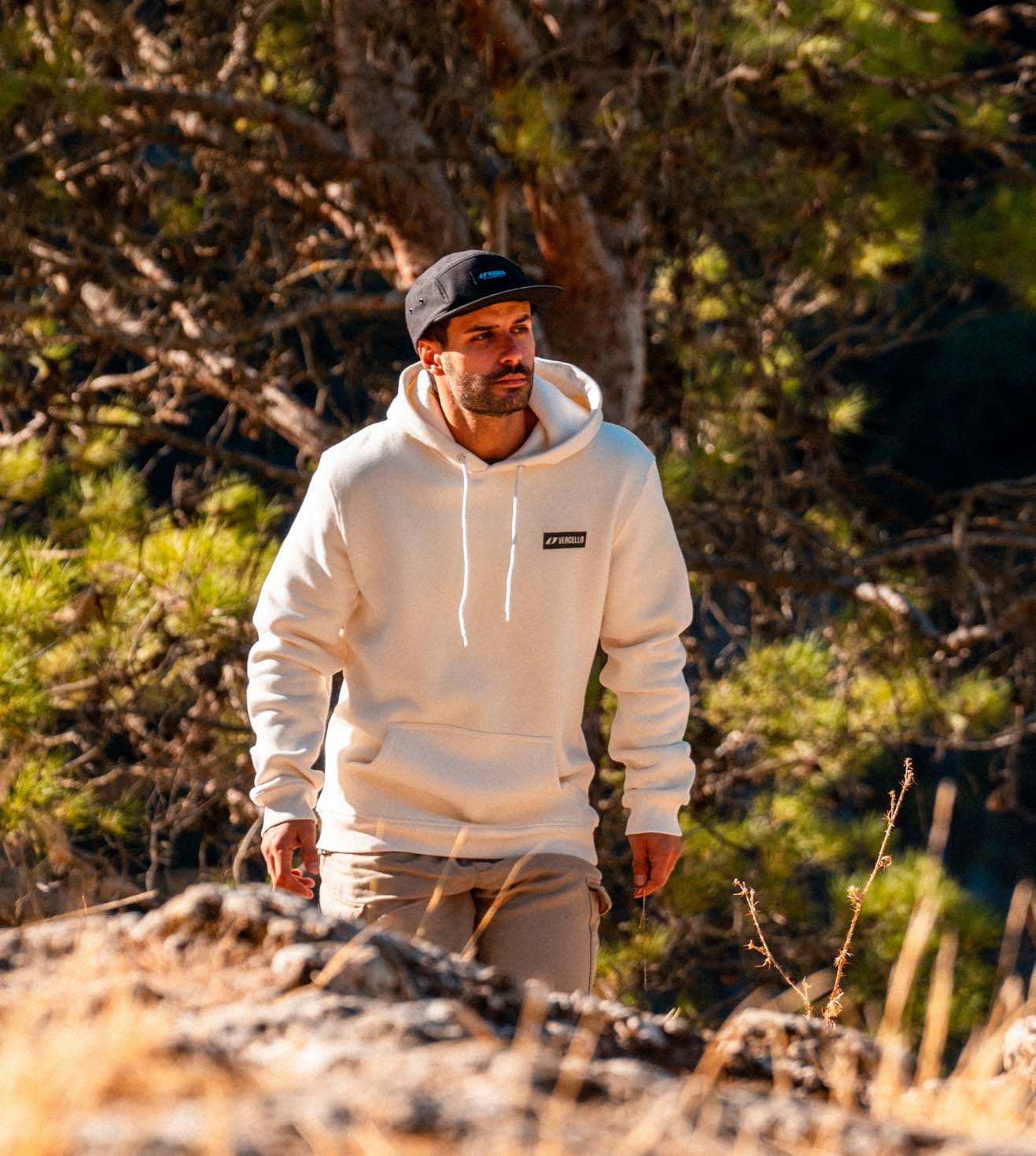 Hoodie Arctic Blanco Roto