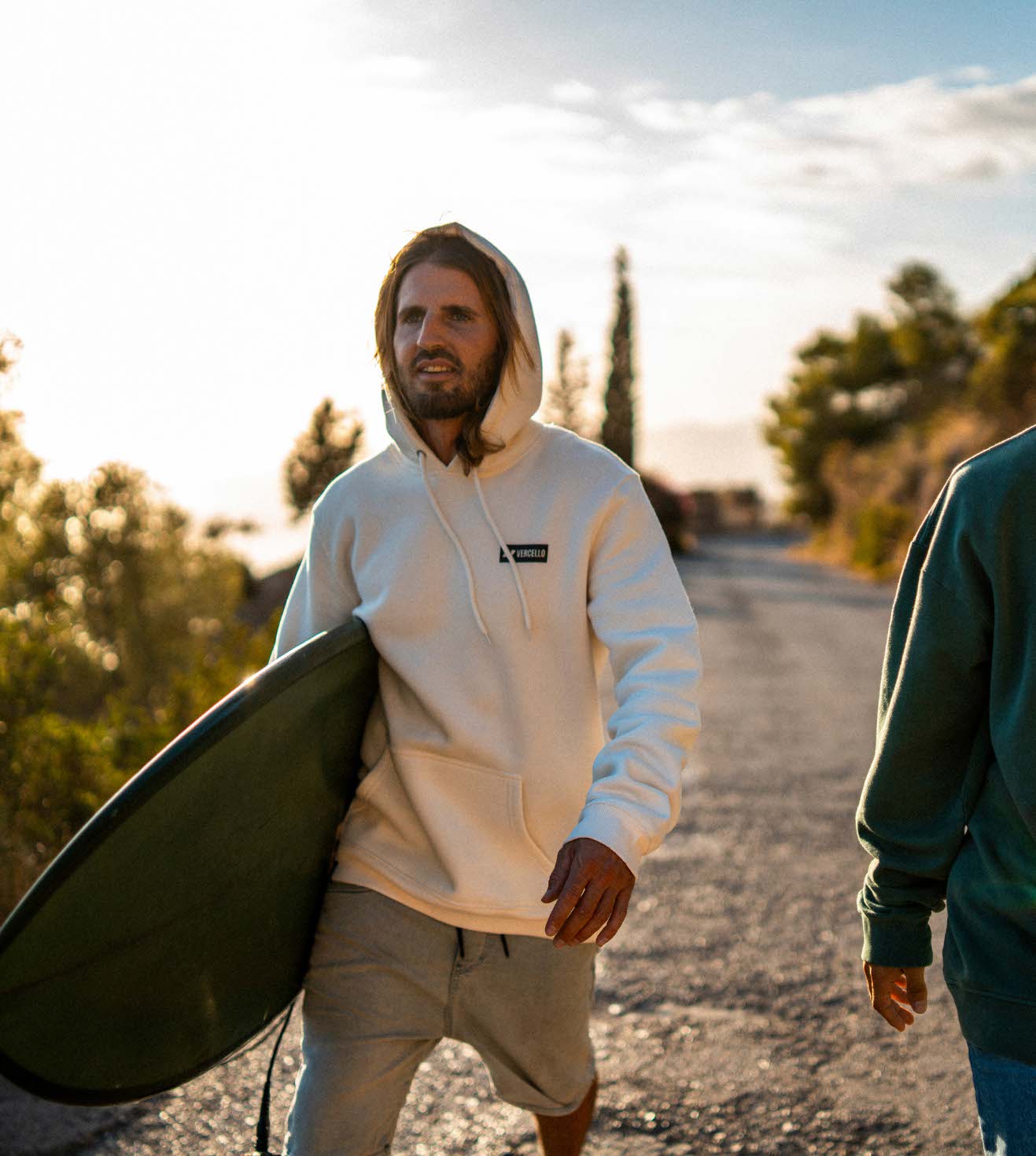 Hoodie Arctic Blanco Roto