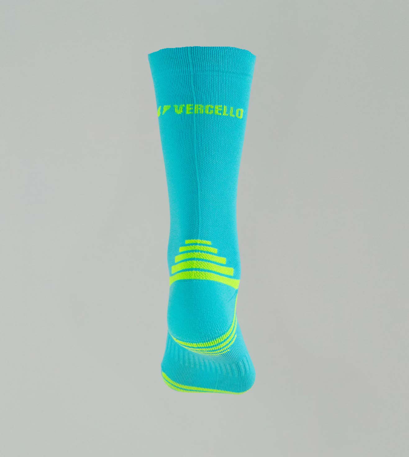 Calcetín Deportivo Stride Turquesa | Running y Hyrox | Vercello Brand