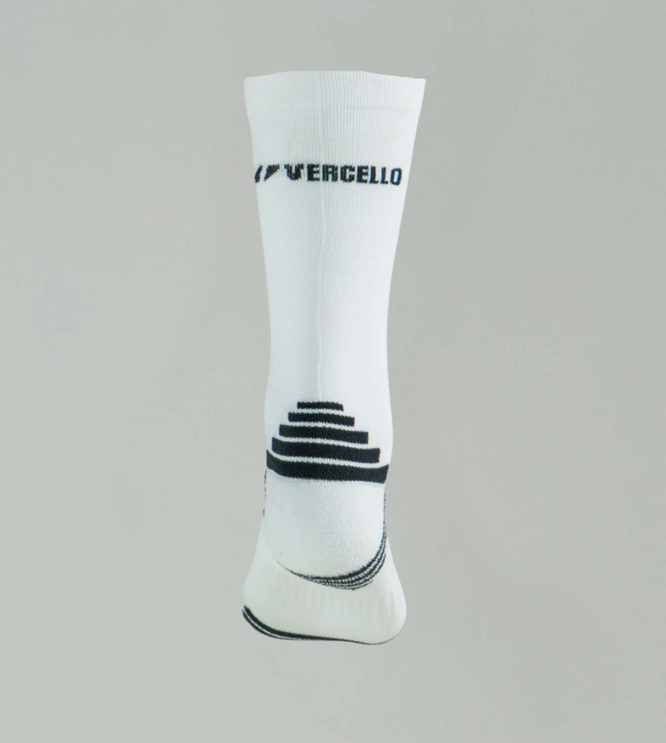 Calcetín Deportivo Stride Blanco | running hombre | Vercello Brand