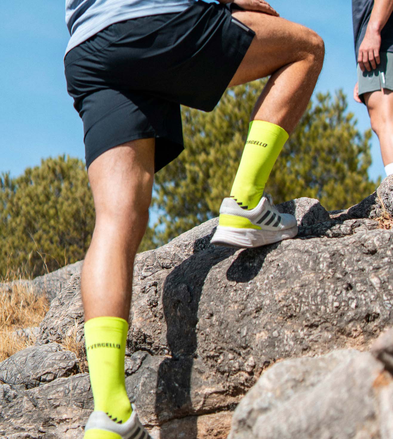 Calcetin Deportivo Stride Fluor