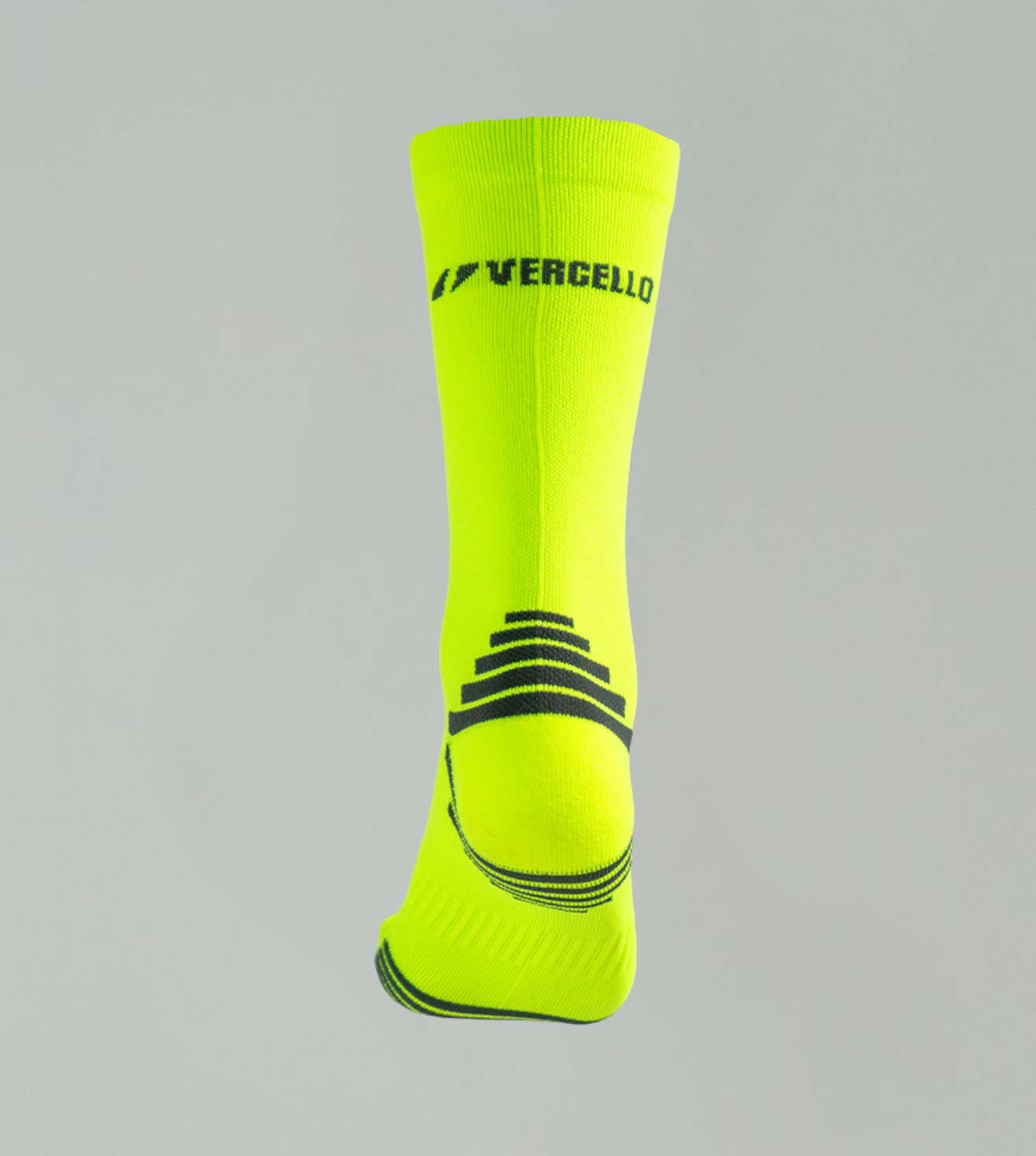 Calcetín compresivo Hyrox Running hombre amarillo - Vercello Brand