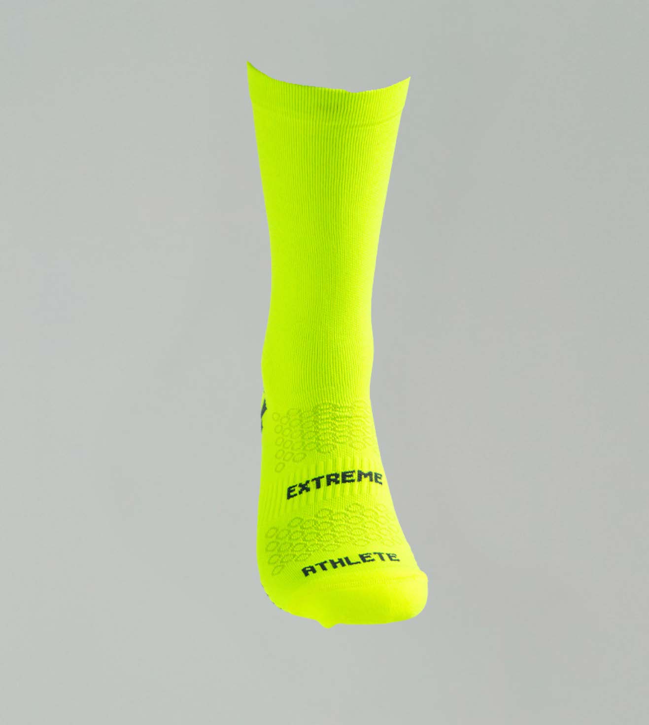 Calcetín compresivo Hyrox Running hombre amarillo - Vercello Brand
