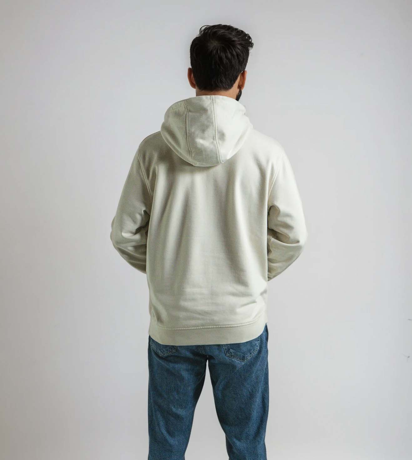 Hoodie North Blanco Roto
