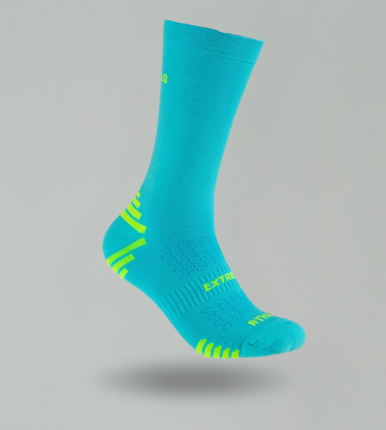 Calcetín Deportivo Stride Turquesa | Running y Hyrox | Vercello Brand