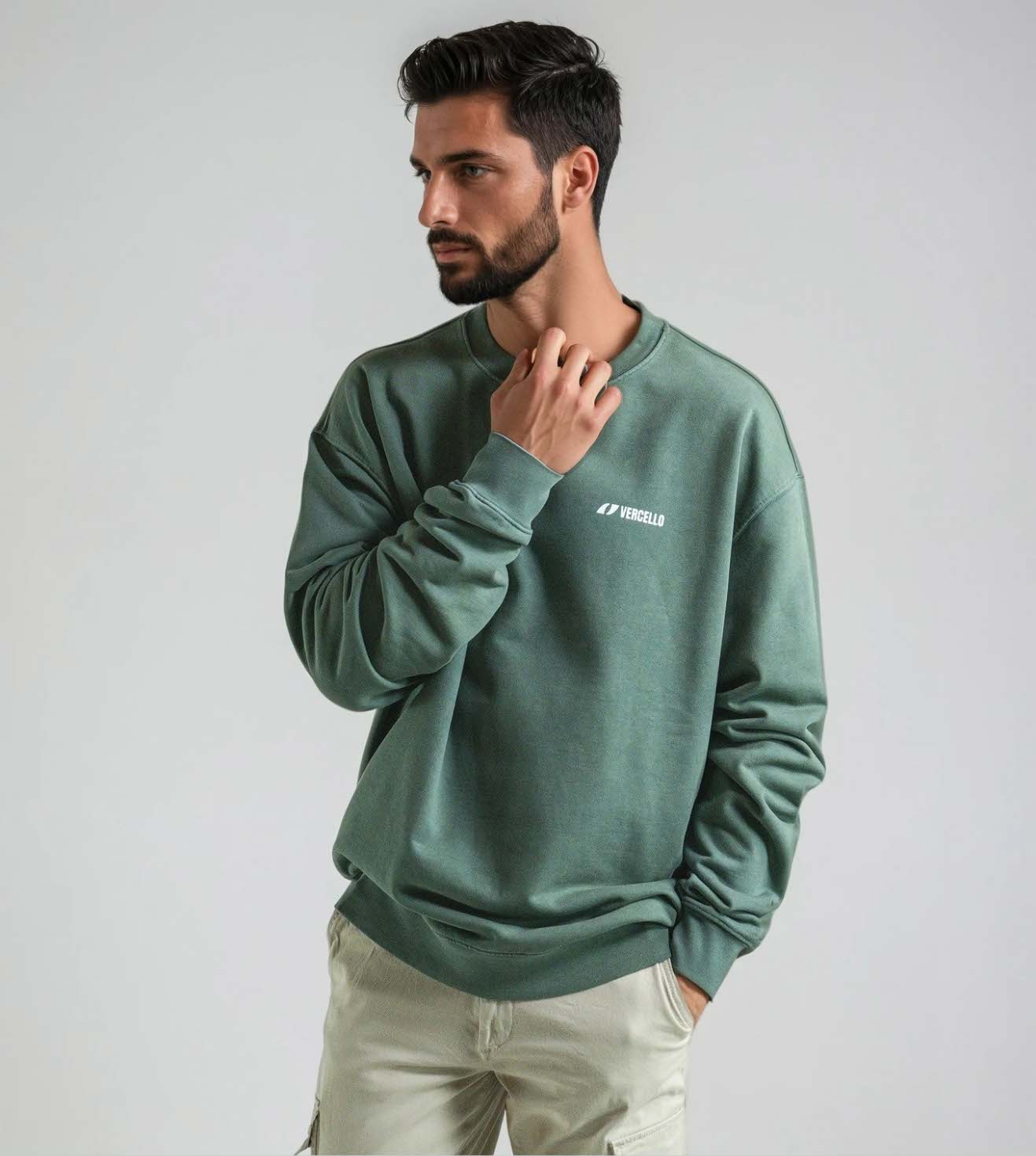 Sudadera Iron Verde