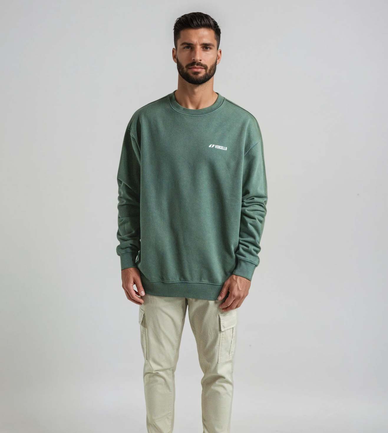 Sudadera Iron Verde
