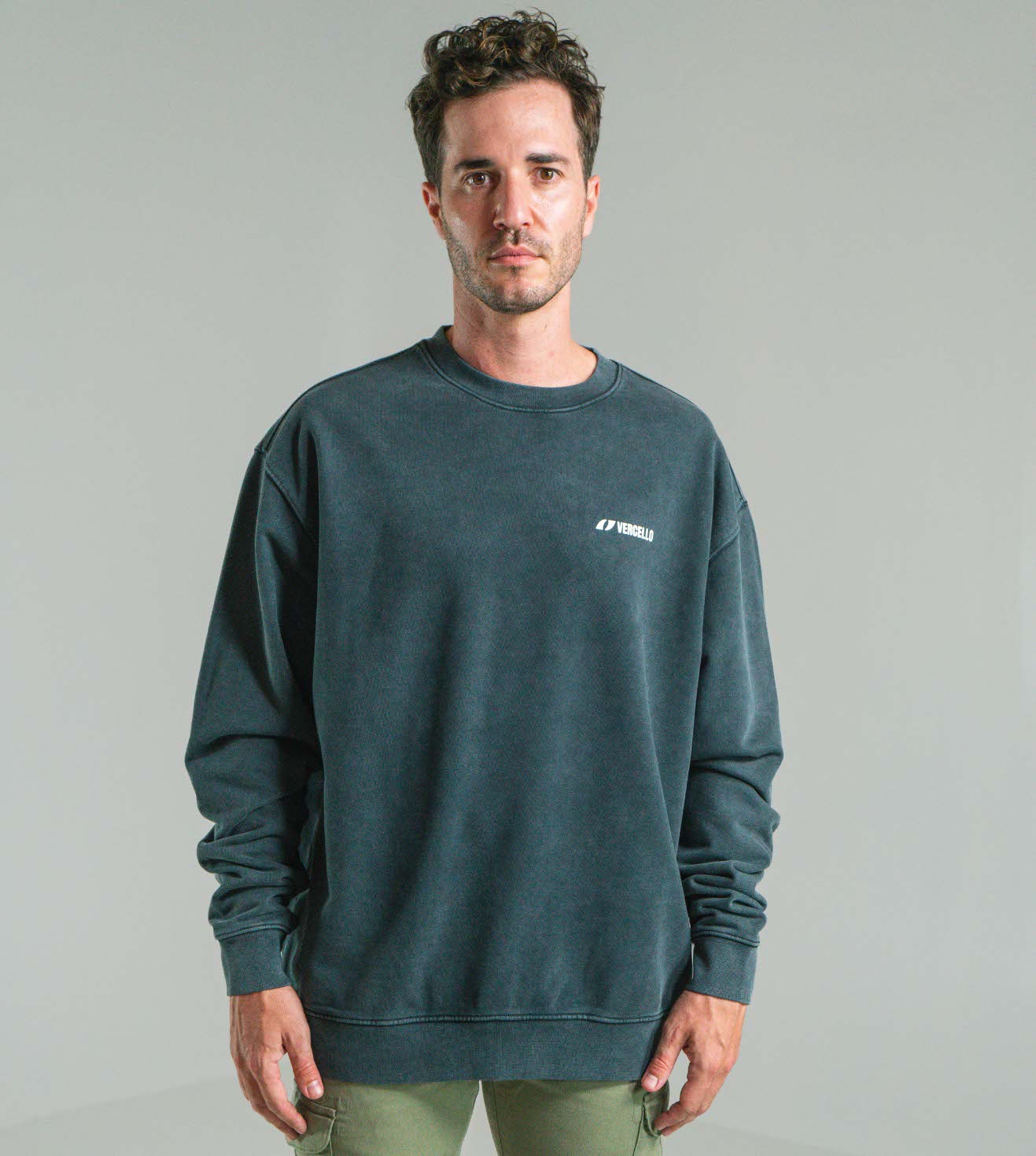 Sudadera Iron Gris Ceniza