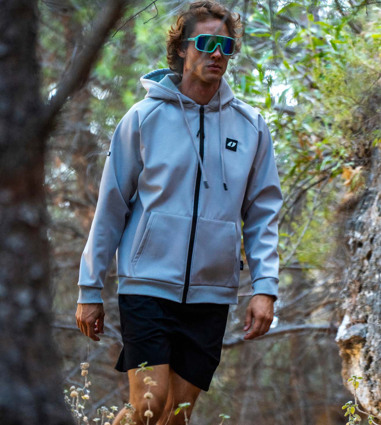 Softshell Neopreno Gris Hielo