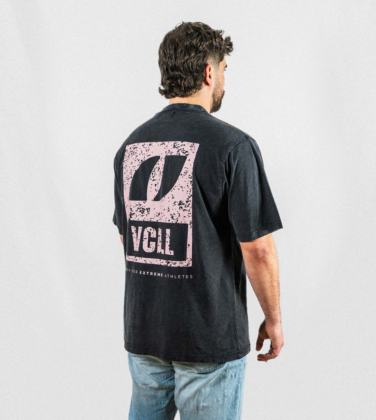 Camiseta Vercello Keels Negra Oversize