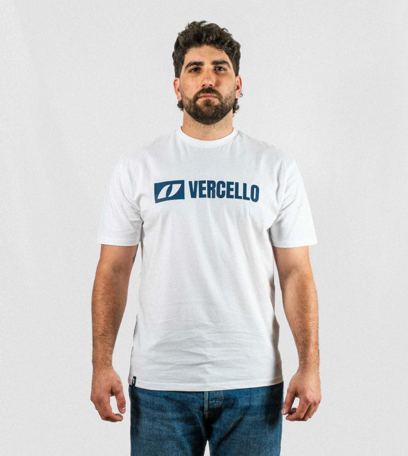 Camiseta Vercello Essential Blanca Marino