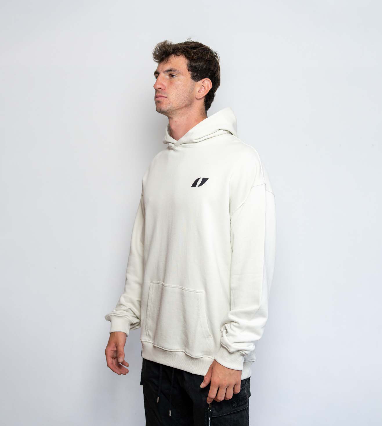 Hoddie Vercello Glacier Oversize