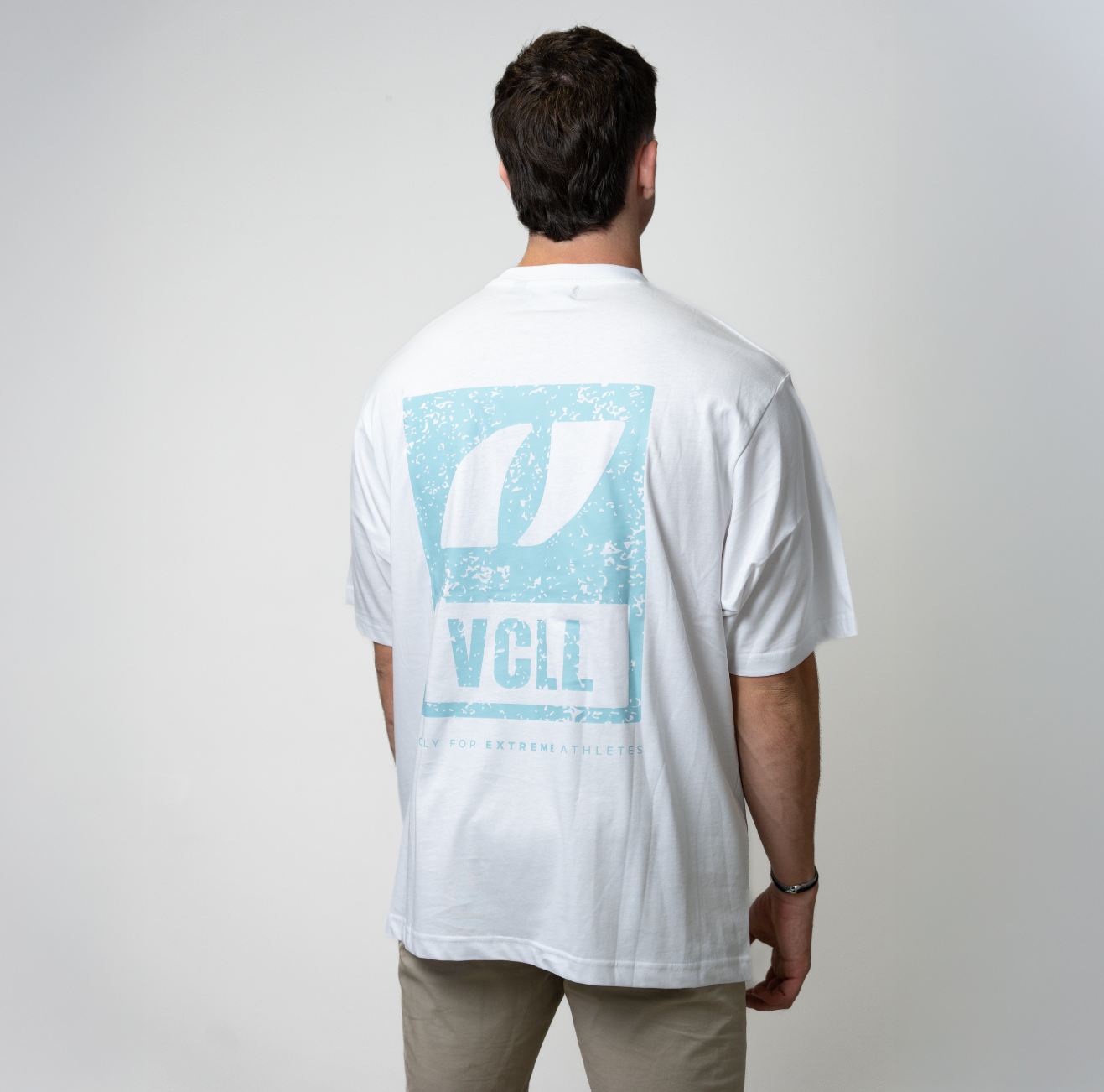 Camiseta Vercello Keels Blanca Oversize