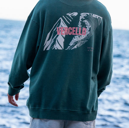 Sudadera Nature Verde