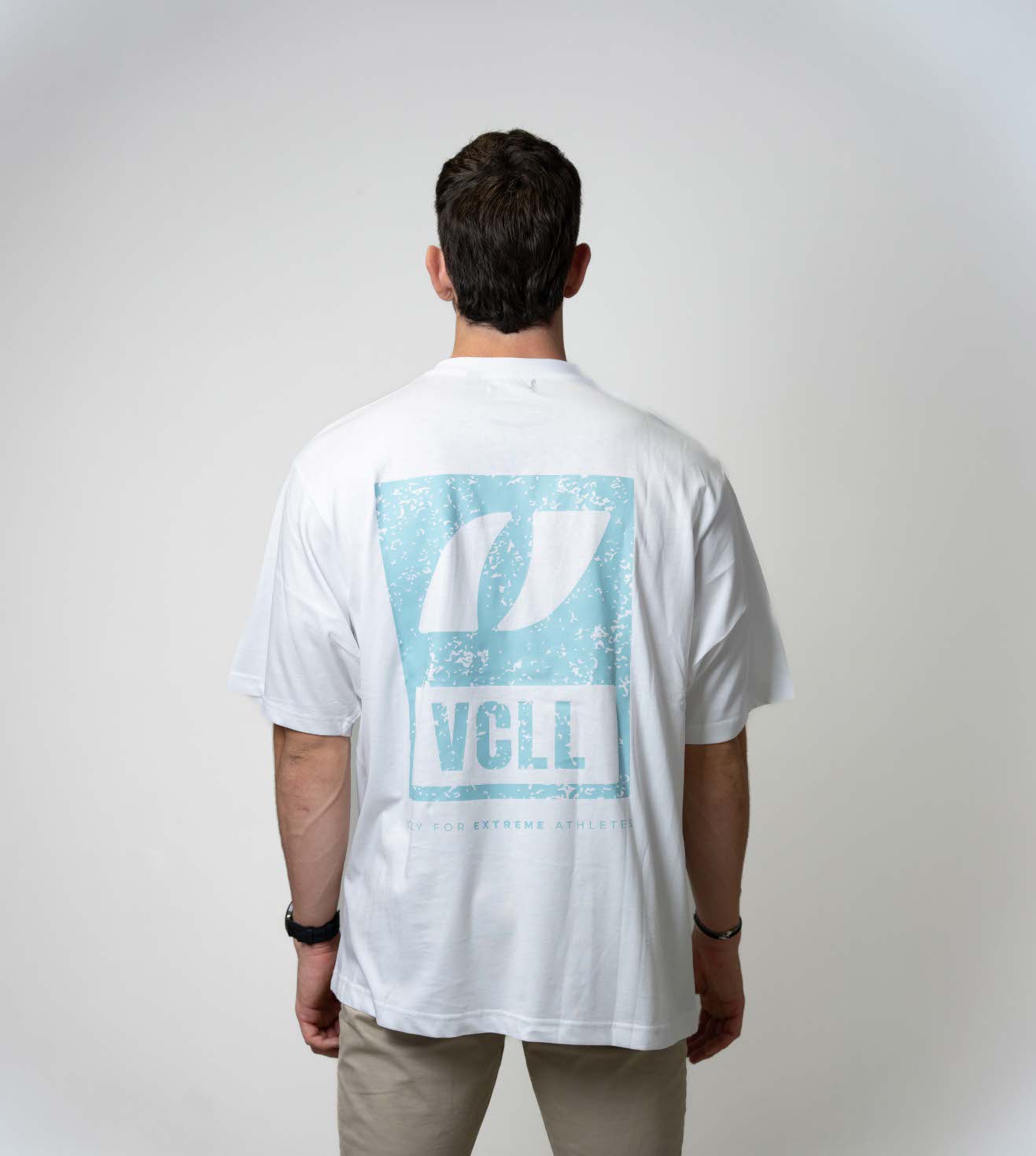 Camiseta Vercello Keels Blanca Oversize