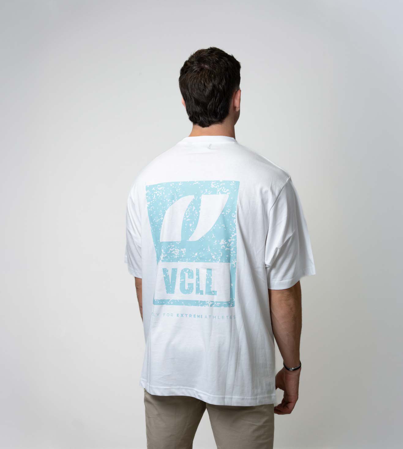 Camiseta Vercello Keels Blanca Oversize