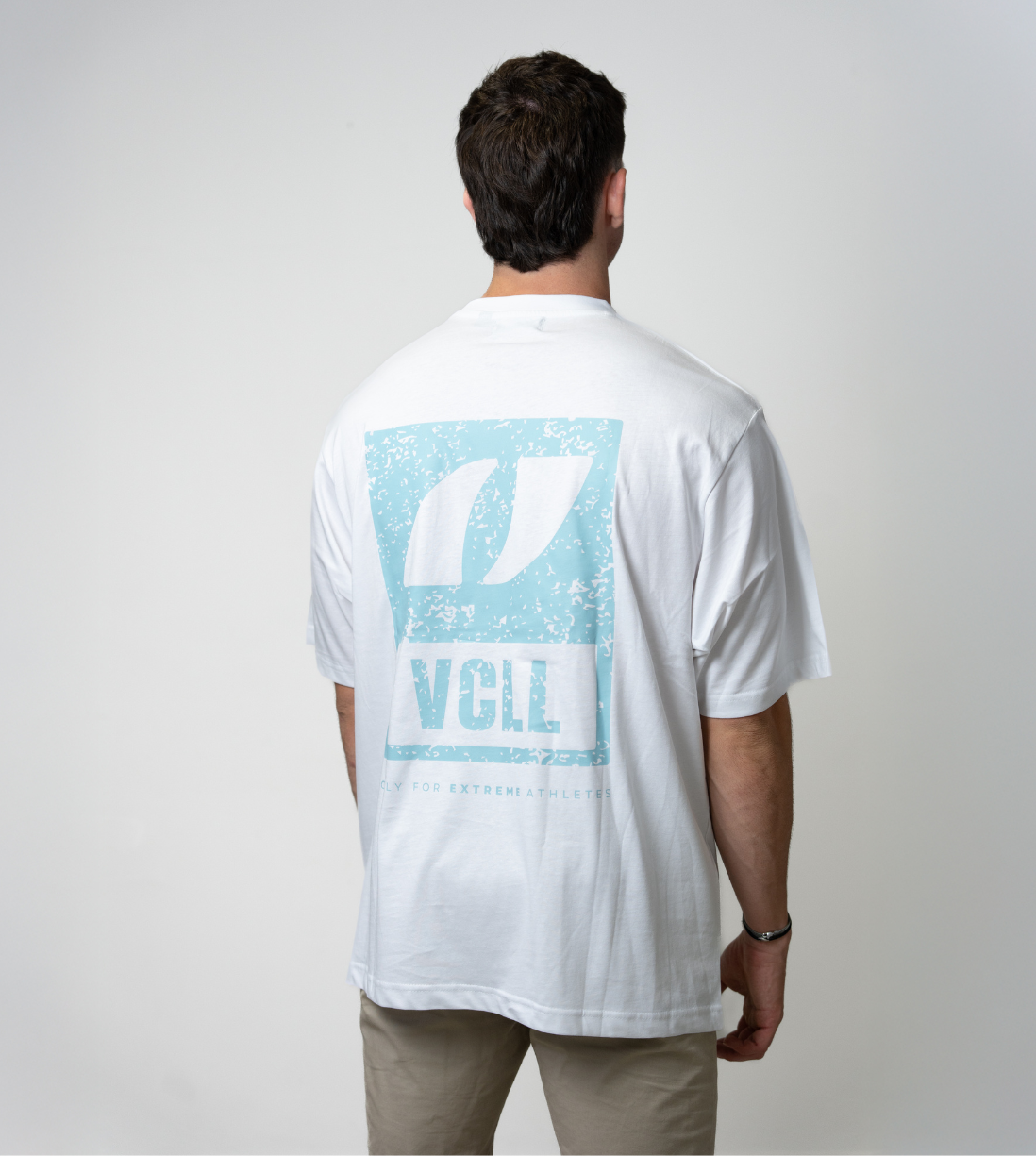 Camiseta Vercello Keels Blanca Oversize
