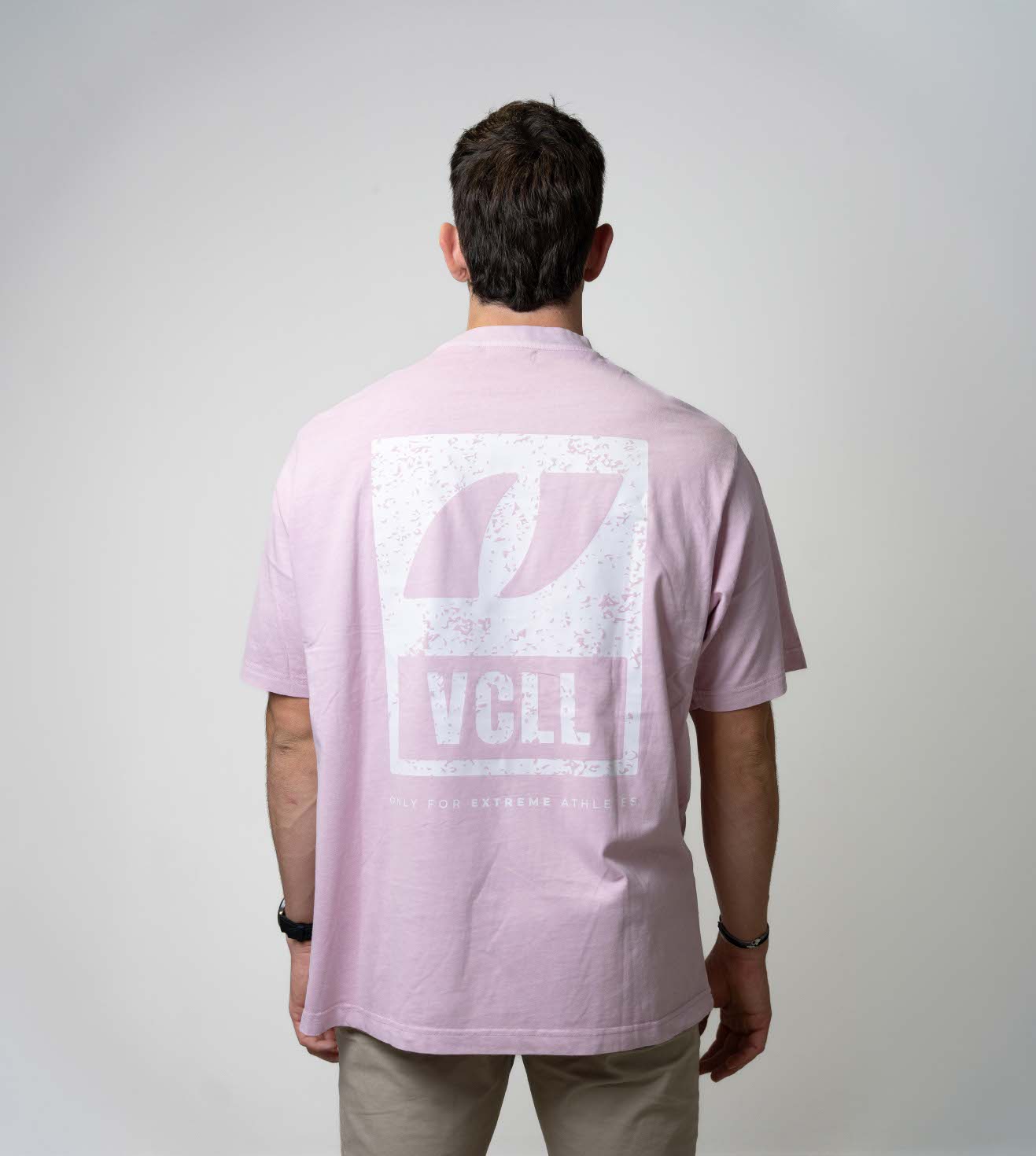 Camiseta Vercello Keels Rosa Oversize