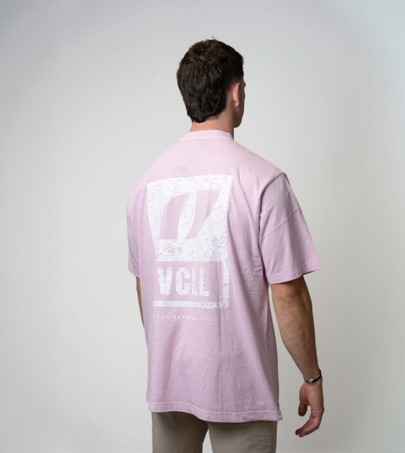 Camiseta Vercello Keels Rosa Oversize