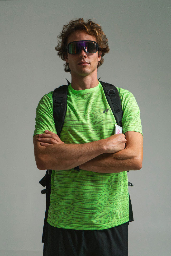 Camiseta Endurance Verde Fluor