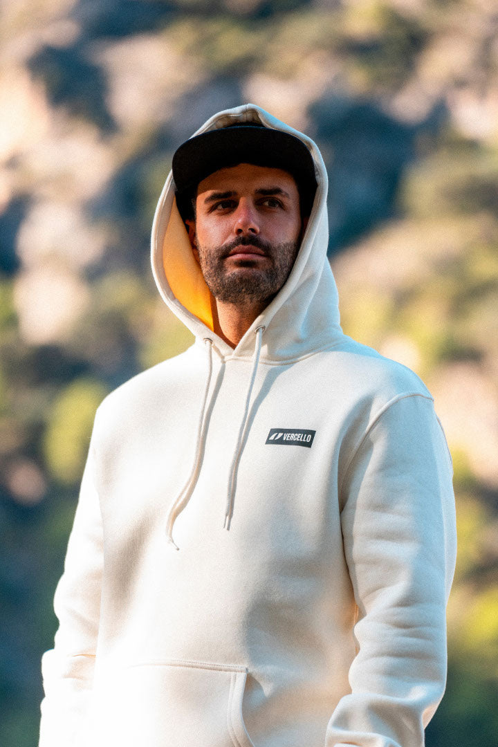 Hoodie Arctic Blanco Roto