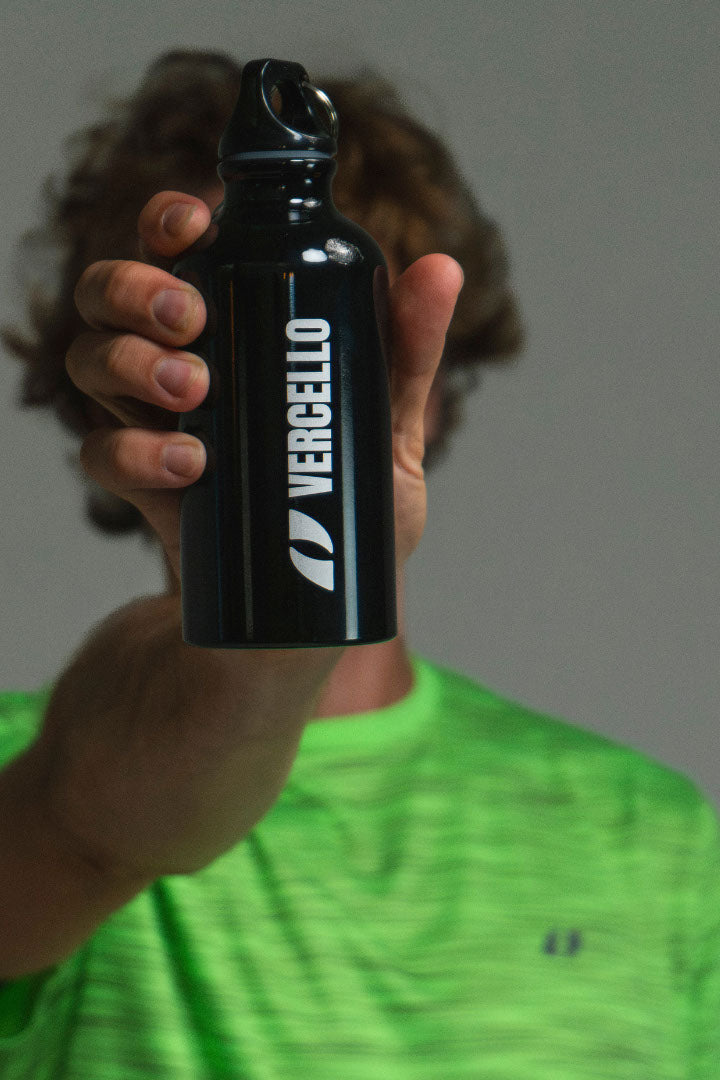 Botella Aluminio Eco Negra