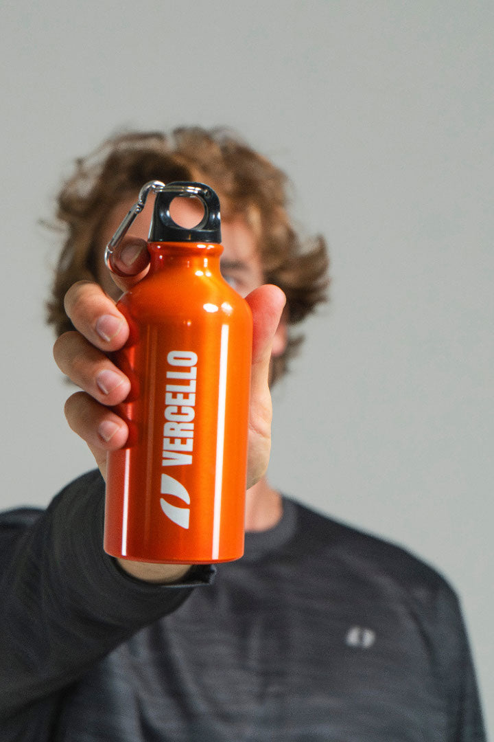 Botella Aluminio Eco Naranja