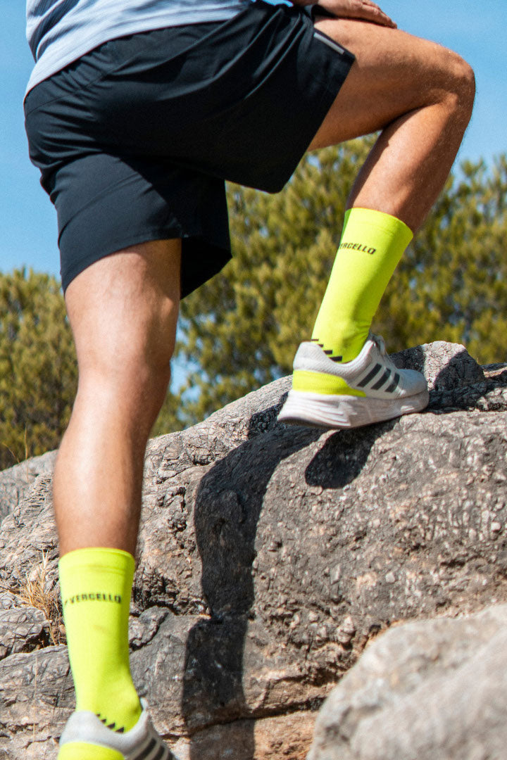 Calcetin Deportivo Stride Fluor