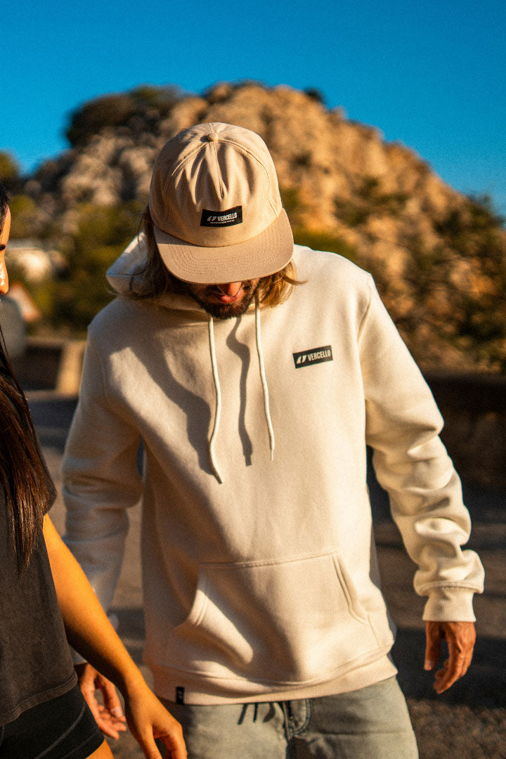 Hoodie Arctic Blanco Roto