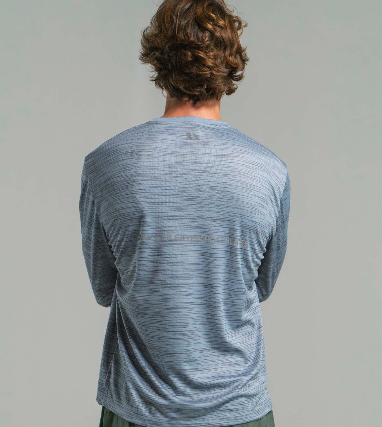 Camiseta Endurance Gris Hielo - Manga Larga