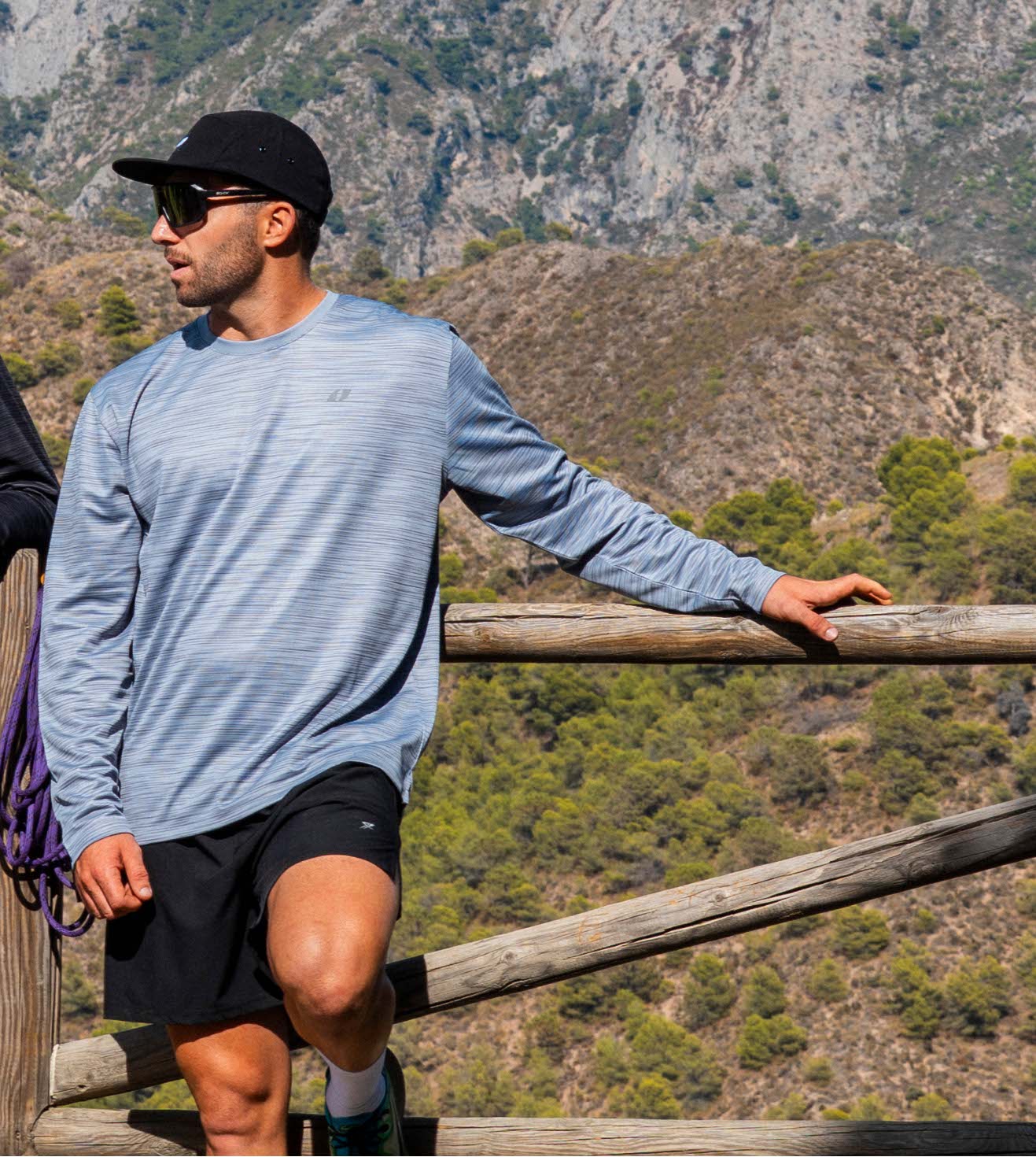 Camiseta Endurance Gris Hielo - Manga Larga