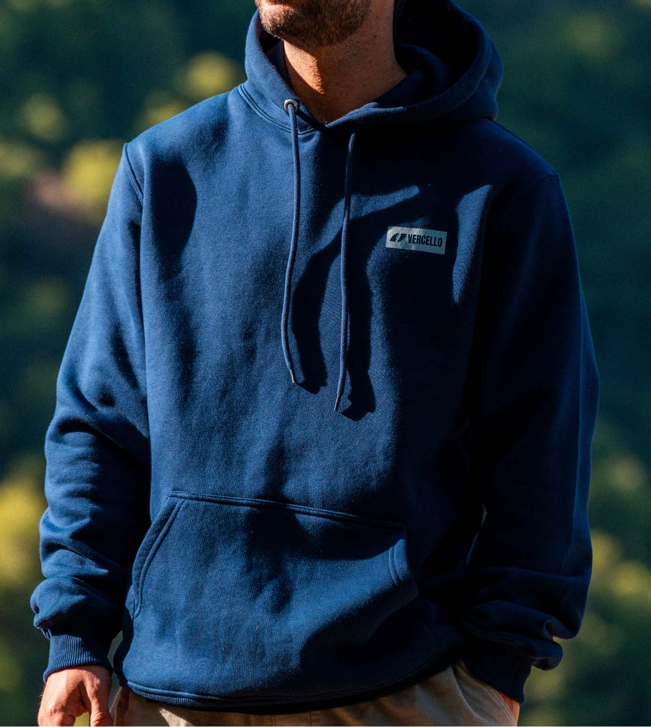 Hoodie Waves Azul Marino