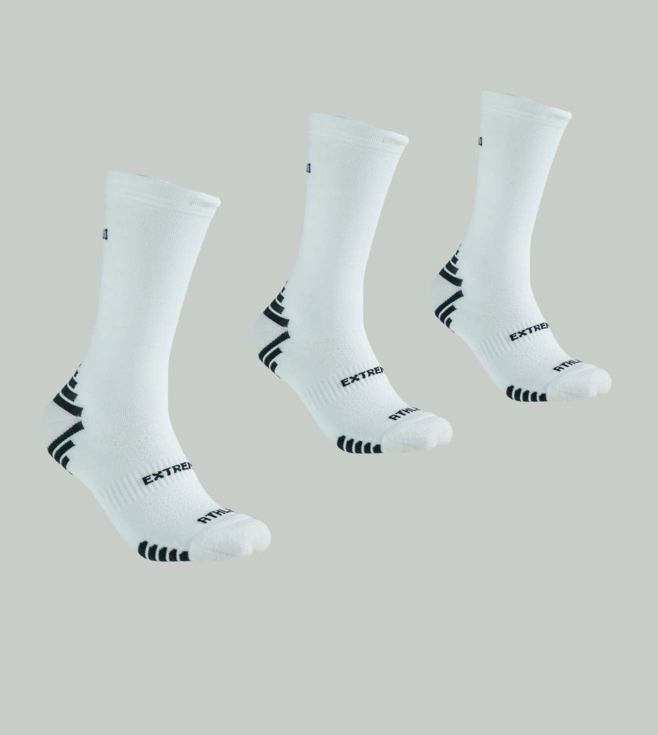 PACK 3 PARES STRIDE BLANCO
