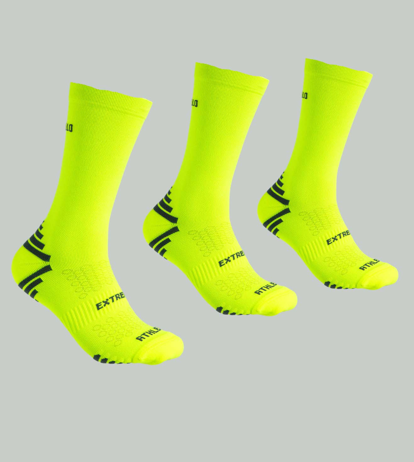 PACK 3 PARES STRIDE FLUOR
