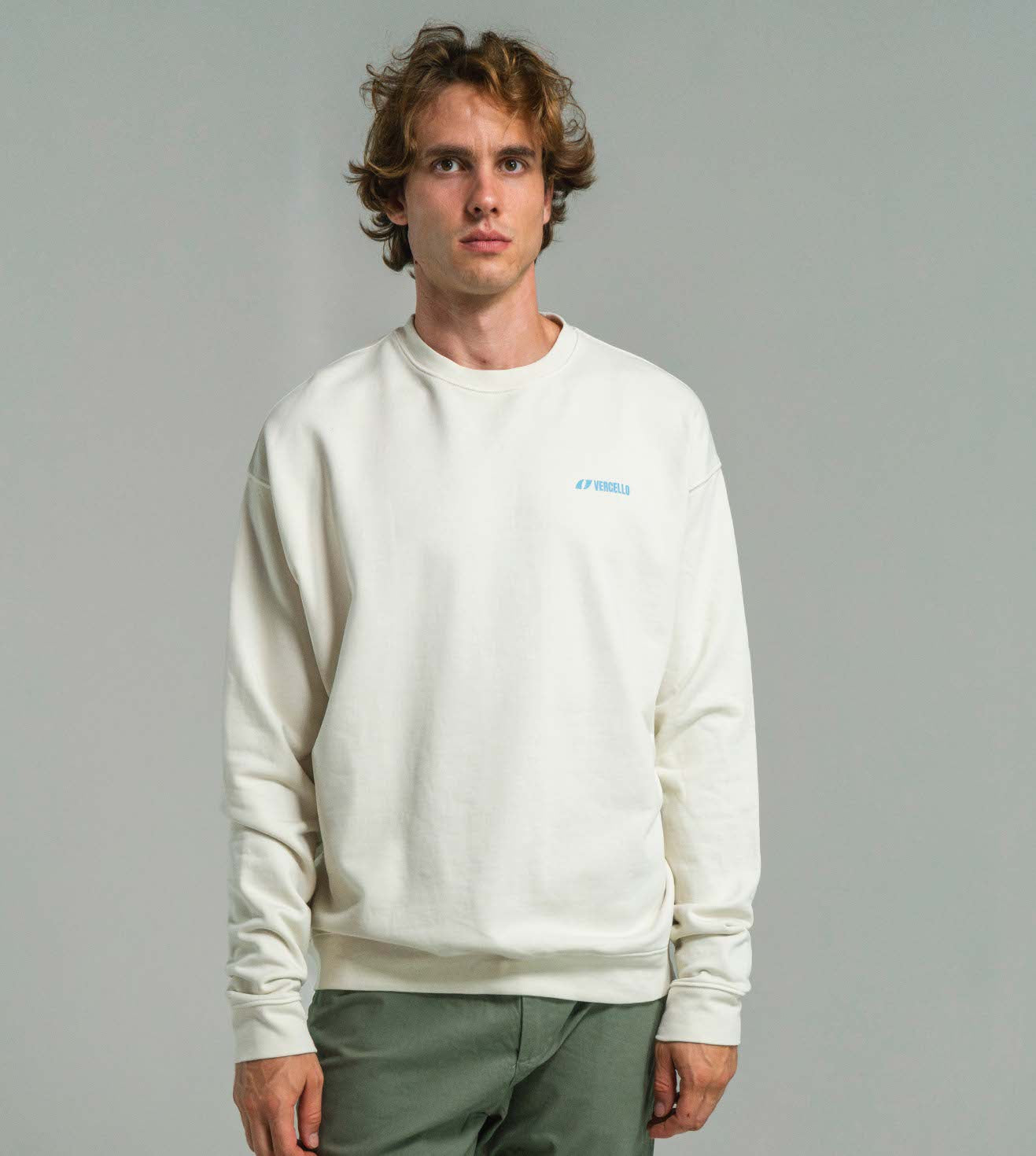 Sudadera Basecamp Blanco Roto