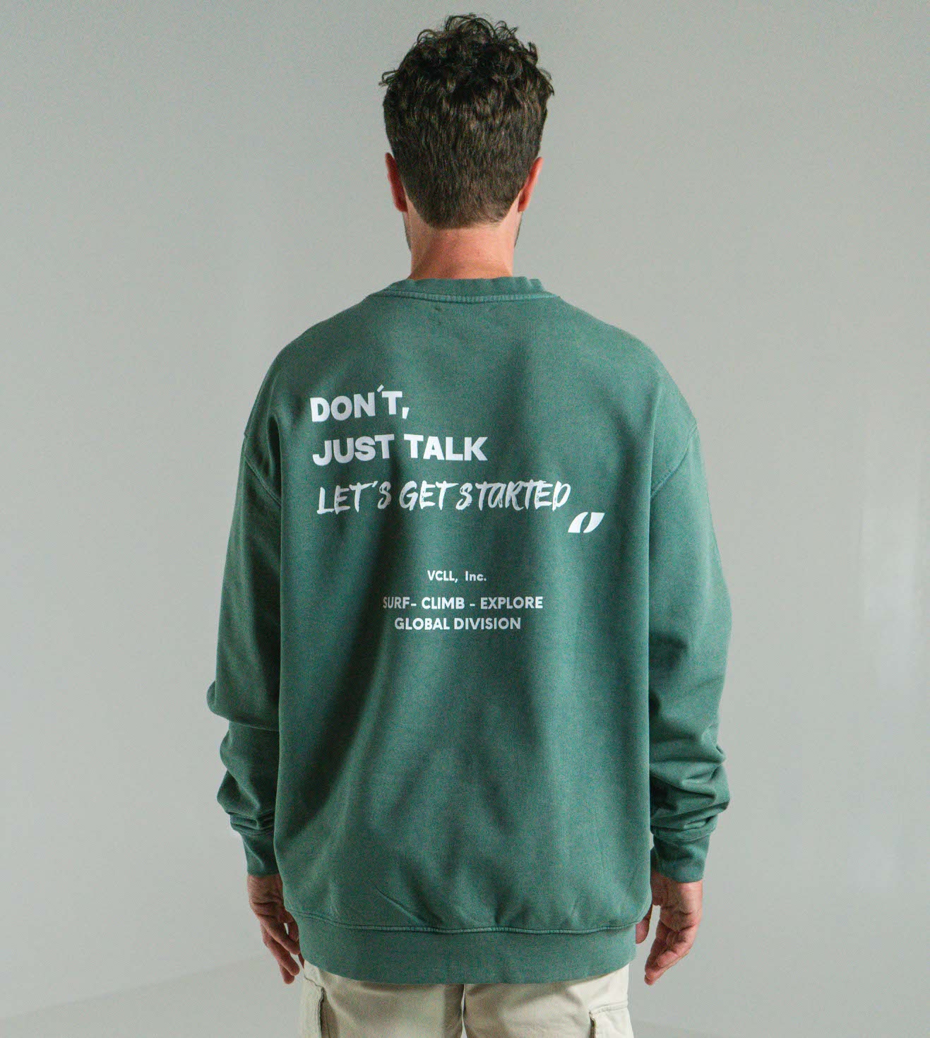 Sudadera Iron Verde
