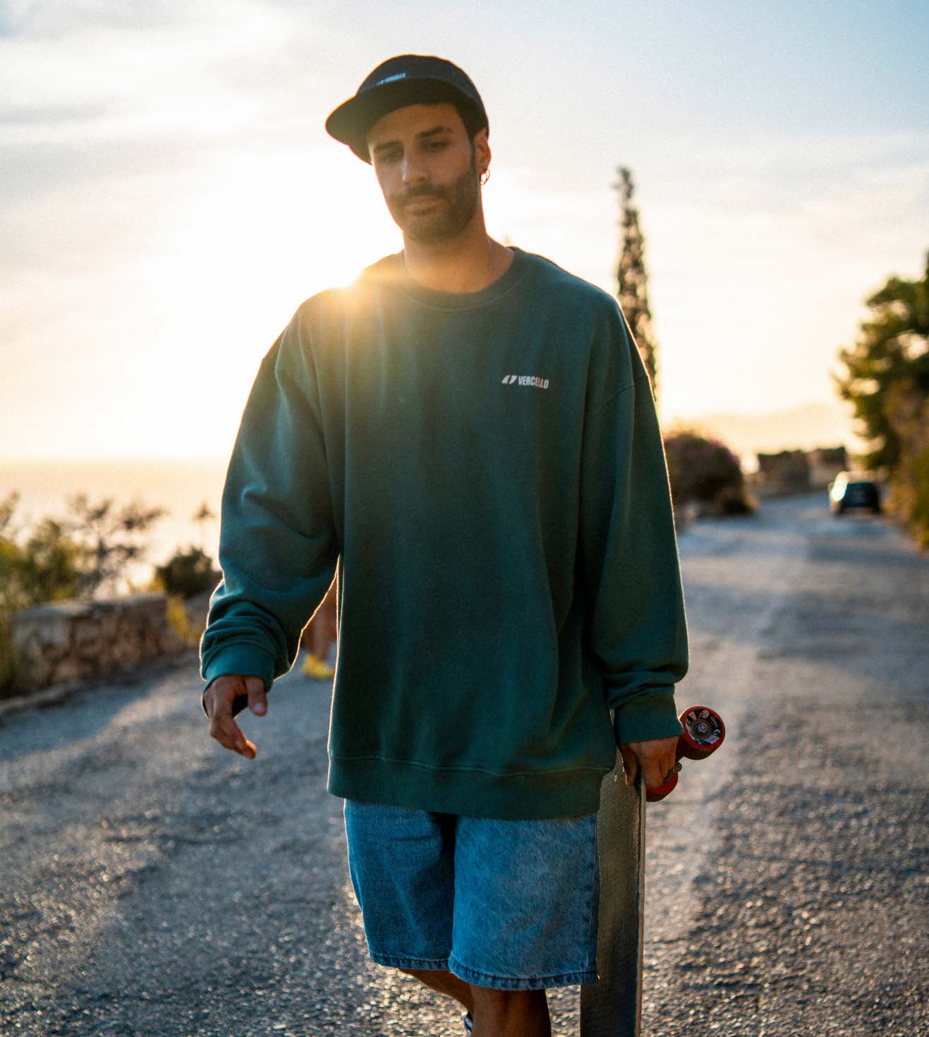 Sudadera Nature Verde