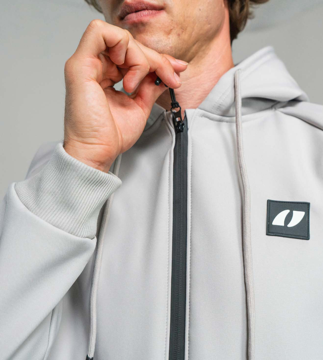 Softshell Neopreno Gris Hielo