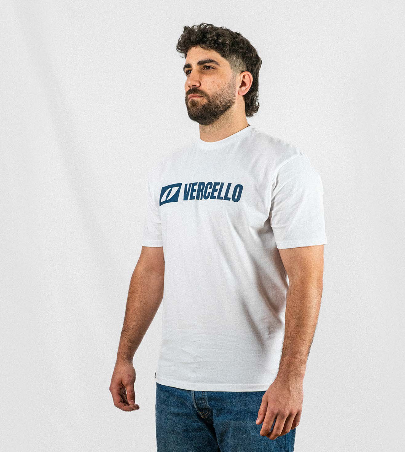 Camiseta Vercello Essential Blanca Marino