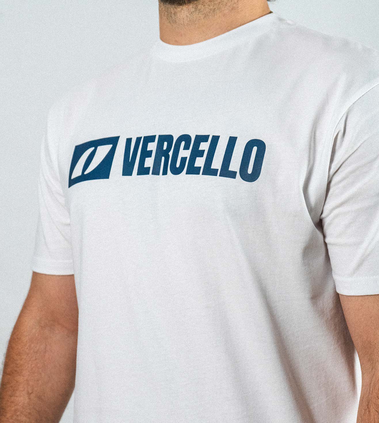 Camiseta Vercello Essential Blanca Marino