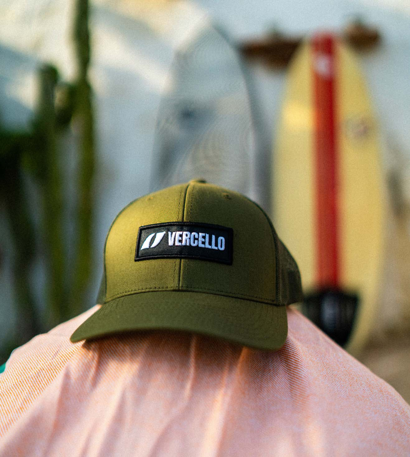 Gorra Vercello Flexfit Verde Militar