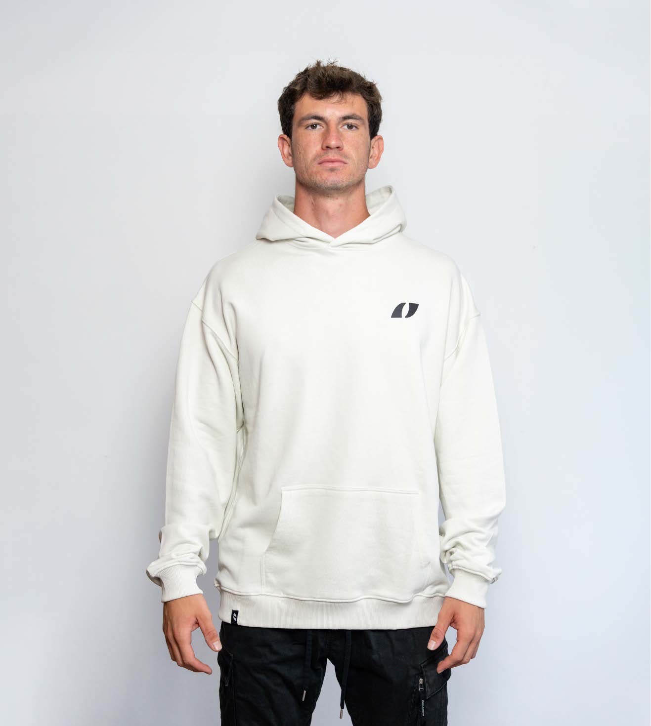 Hoddie Vercello Glacier Oversize